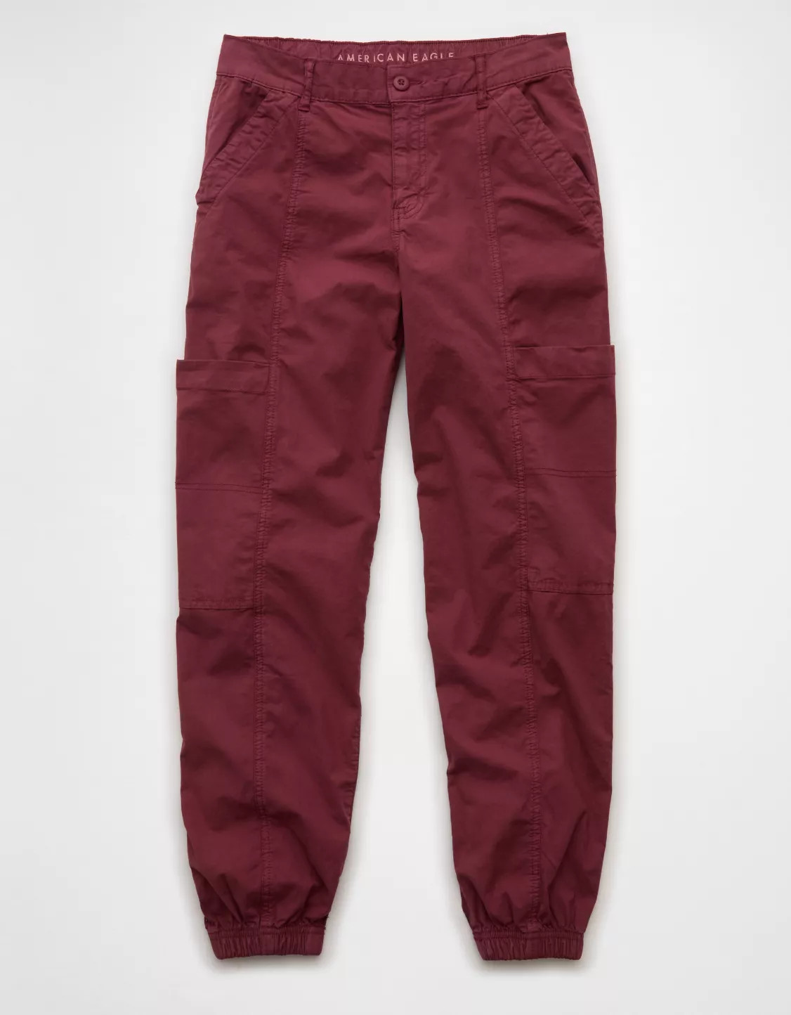 AE Snappy Stretch High-Waisted Baggy Cargo Jogger | American Eagle Outfitters (US & CA)