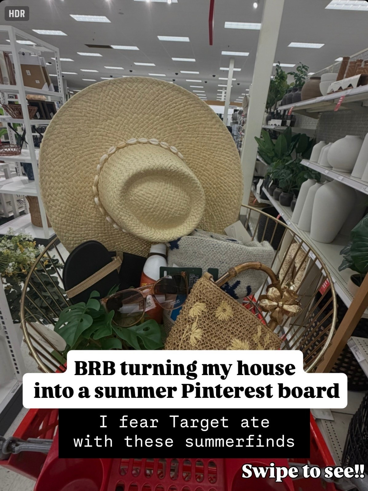 Target understood the summer assignment ☀️🛒 Went in for one thing…left with cozy home finds, cute summer basics, beachy accessories, and way more than I planned 🤭✨ 

Comment TARGET for the 🔗 and I’ll send over everything!🫶😊

#LTKMidsize #LTKmomlife #LTKdayinmylife