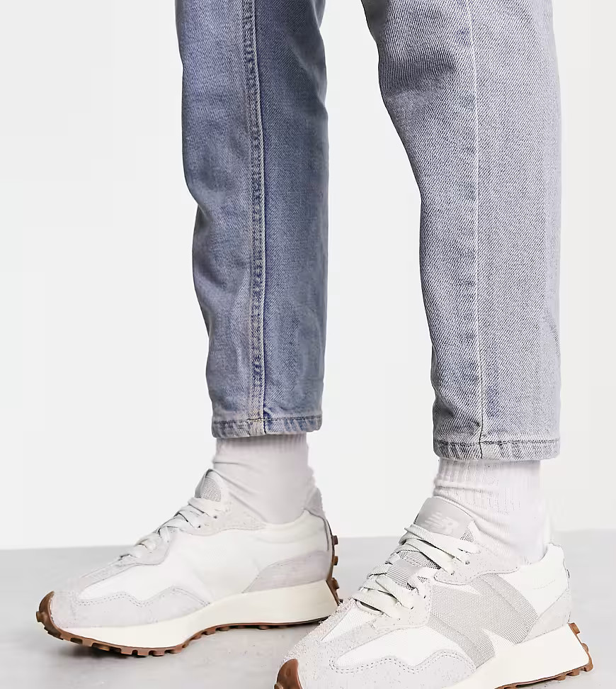 New Balance 327 sneakers in white with gray detail - Exclusive to ASOS | ASOS (Global)