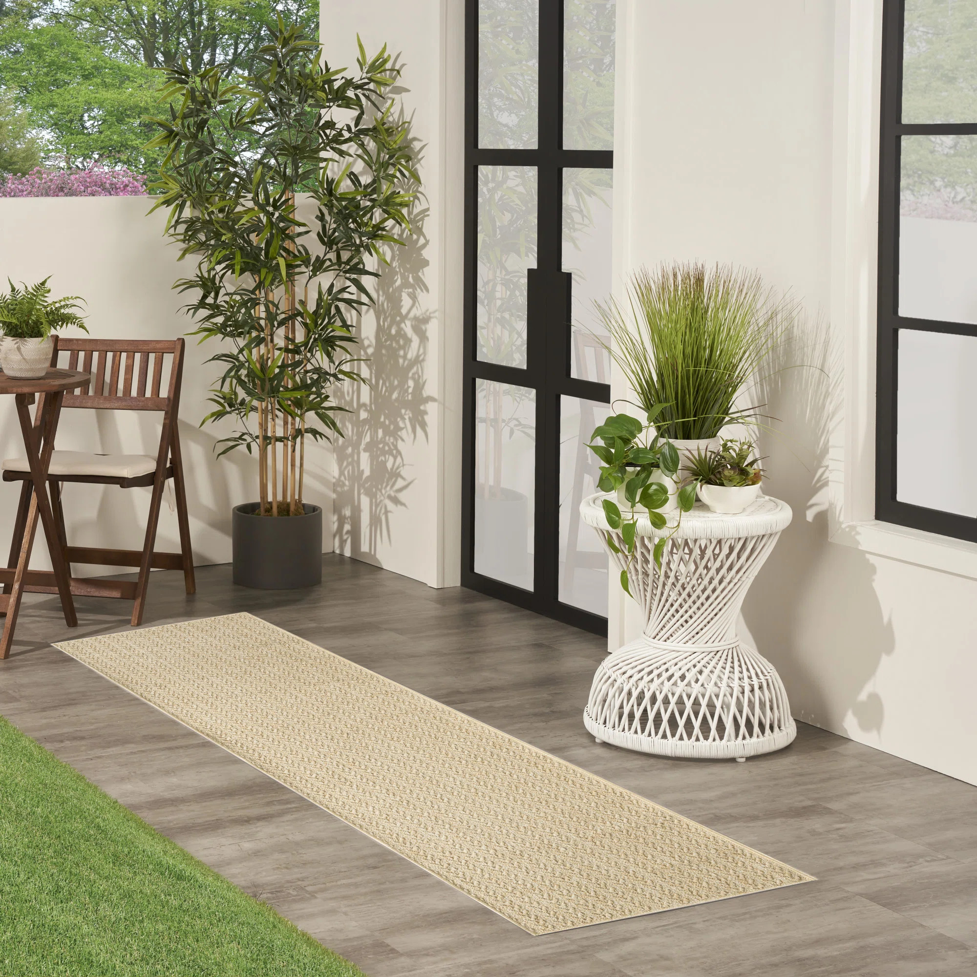 Cantara Chevron Indoor/Outdoor Area Rug | Wayfair North America