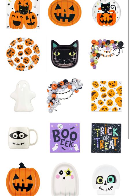 There is no way that these aren’t the cutest Halloween paper products you’ve ever seen! All the plate and napkin sets are under $3!!! #WalmartPartner #WalmartFinds #IYWYK