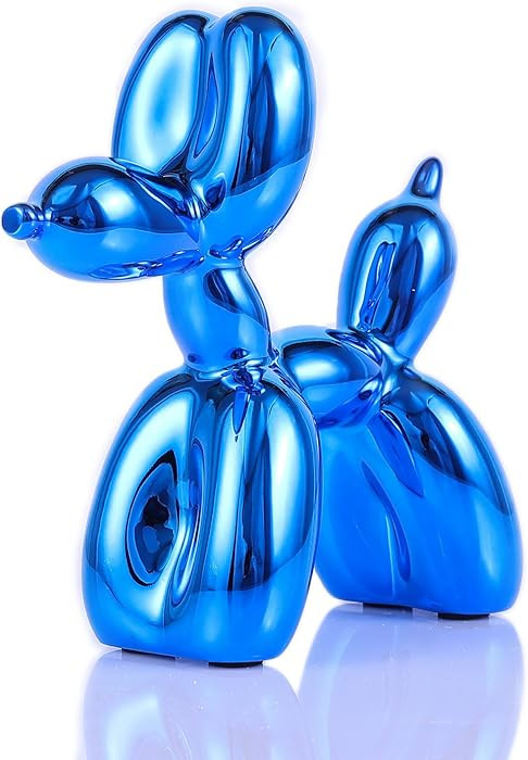 Blue Balloon Dog Decor,Balloon Animal Decor,Shelf Decor Preppy Room Decor,Cute Statue Home Decor,... | Amazon (US)