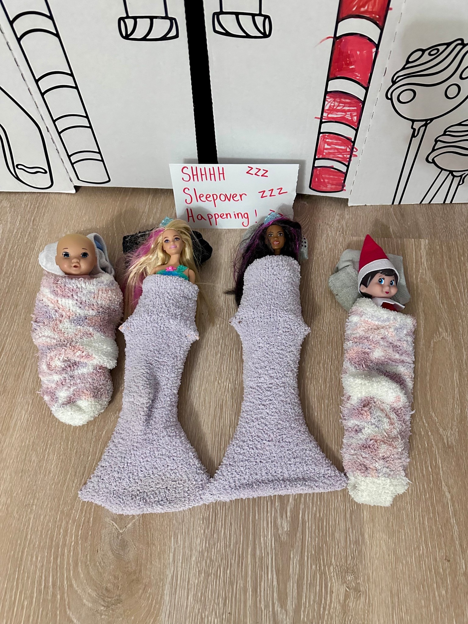 This Elf on the Shelf setup is easy and adorable! ✨ Shhh… there’s a sleepover happening. 😴🎄
Just grab your elf and a few of your kids’ favorite toys and tuck them into socks as little “sleeping bags.” It’s such a simple idea but guaranteed to make your kiddos laugh! Linking everything you might need for this cute setup.

easy elf on the shelf ideas, elf sleepover setup, Christmas kids activity, funny elf ideas, holiday traditions for kids, simple elf on the shelf setup, Christmas magic for kids, holiday mom hacks

#ElfOnTheShelf #ElfOnTheShelfIdeas #HolidayMagic #ChristmasFun #KidsHolidayIdeas #LTKHoliday #MomLife #ChristmasTraditions #FestiveFun #EasyElfIdeas #HolidayMomLife #ChristmasInspo


#LTKHoliday #LTKmomlife #LTKKids