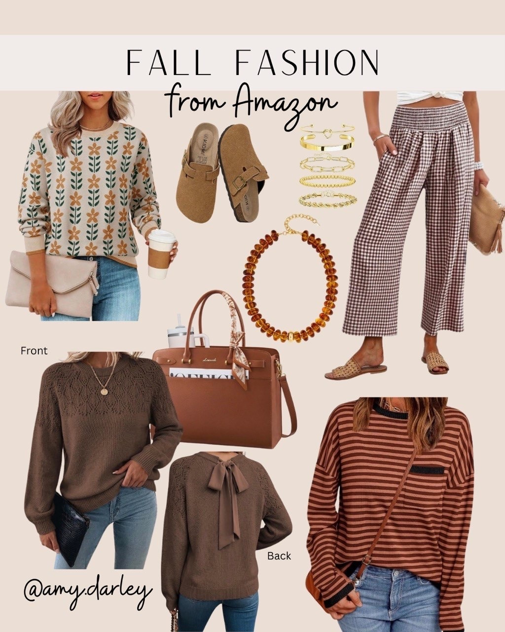Give me ALLLL the cozy fall outfits! 😍🤎 Which one of these would you wear first?! I’m ready for sweaters, cute accessories, and ALL the fall colors! 🍂

#FallFashion #AmazonFashion #AmazonFinds #FallOutfits #FallStyle