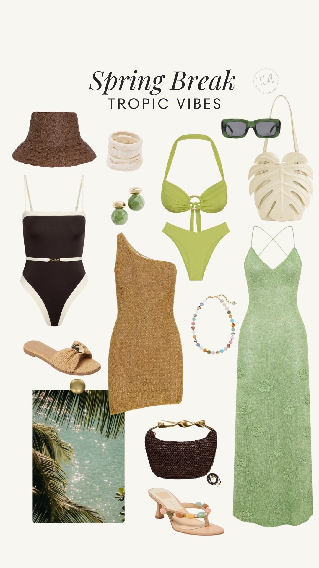 Spring break vacation outfit ideas, bikini, Monday swim, vacation dress, beach hat, sandals, coverup  

#LTKSaleAlert #LTKSwim #LTKSeasonal