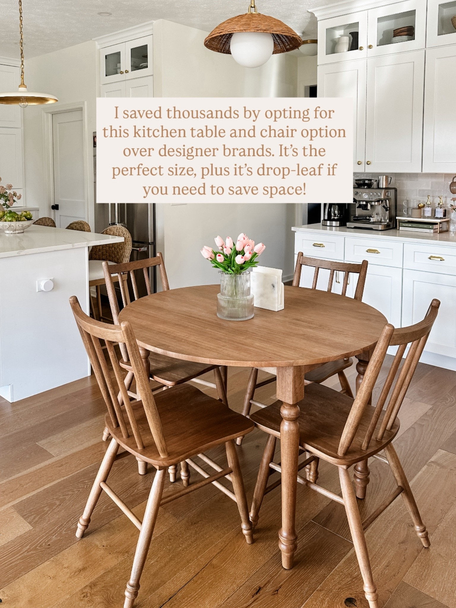 I’ve had this little dining table and chair set for years. It’s the perfect size for our eat in kitchen.

#LTKHome