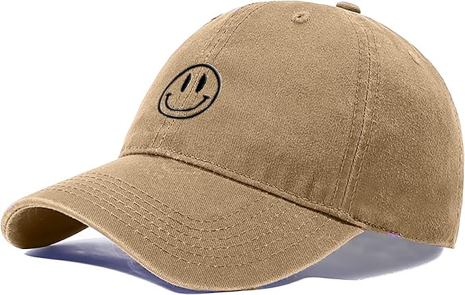 Cioatin Women Cute Basic Solid Baseball Cap Vintage Distress Cotton Low Profile Dad Hat Adjustabl... | Amazon (US)