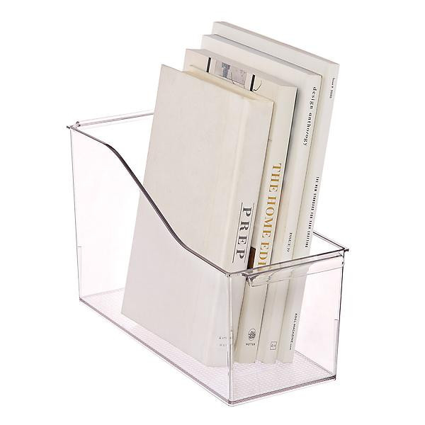 Everything Organizer Collection Book Bin | The Container Store