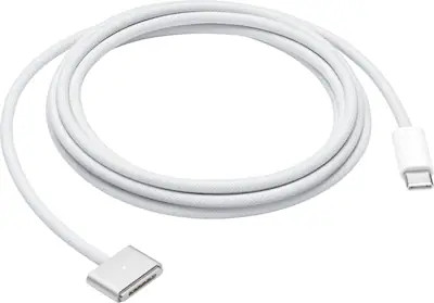 Apple - 6.6' (2M) USB-C to MagSafe 3 Charging Cable for MacBook Pro - White | Best Buy U.S.