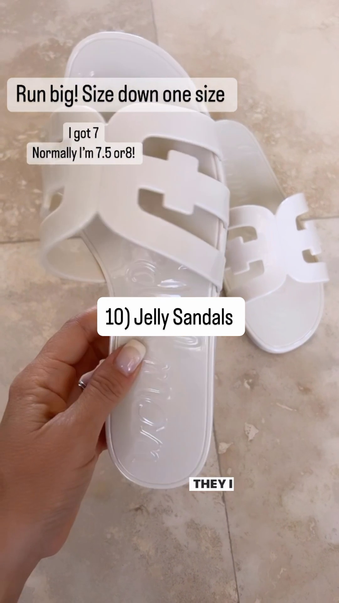 My fave jelly sandal pool slides 

#LTKOver40 #LTKootd #LTKFestival