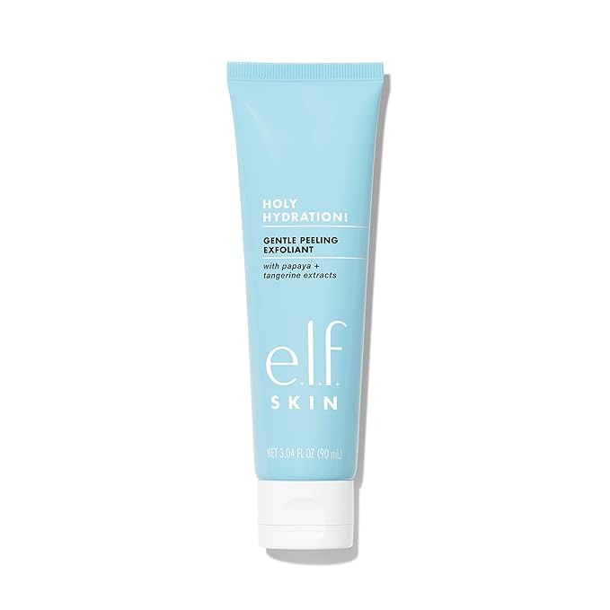 e.l.f. SKIN Gentle Peeling Exfoliant Face Cleanser, Non-Harsh Liquid Formula, Creates A Glowing, ... | Amazon (US)