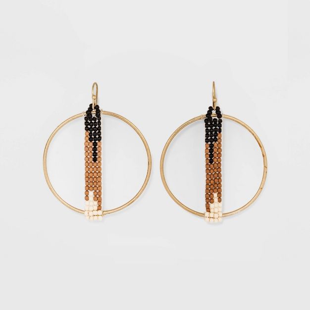 Circle Drop Earrings - Universal Thread™ | Target
