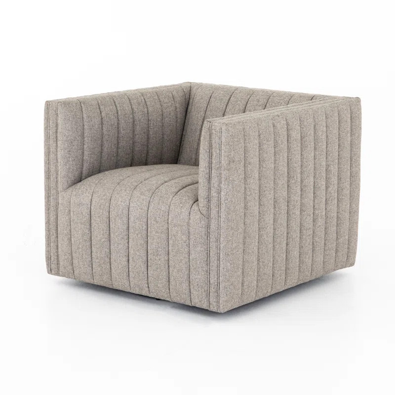 Brandt Upholstered Swivel Armchair | Wayfair North America