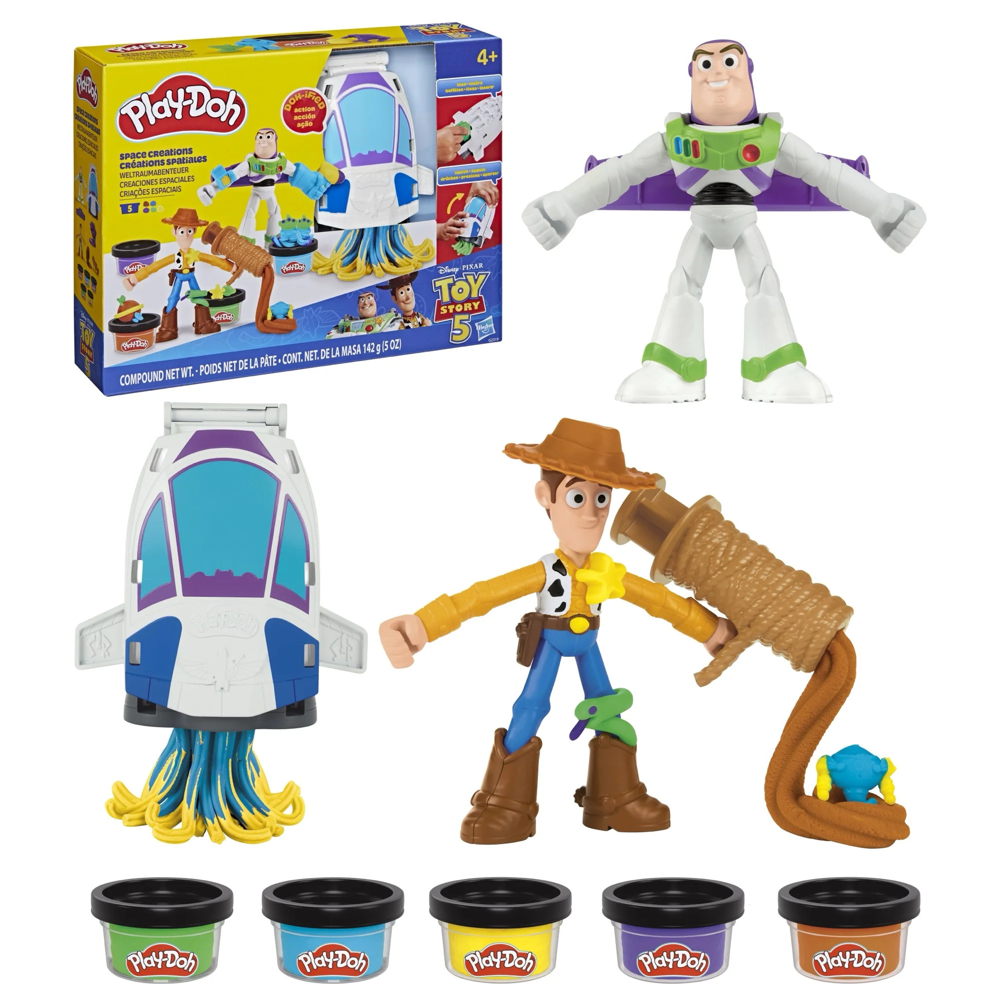 Play-Doh Toy Story Space Creations, Disney Kids Arts & Crafts 4+ | Walmart (US)