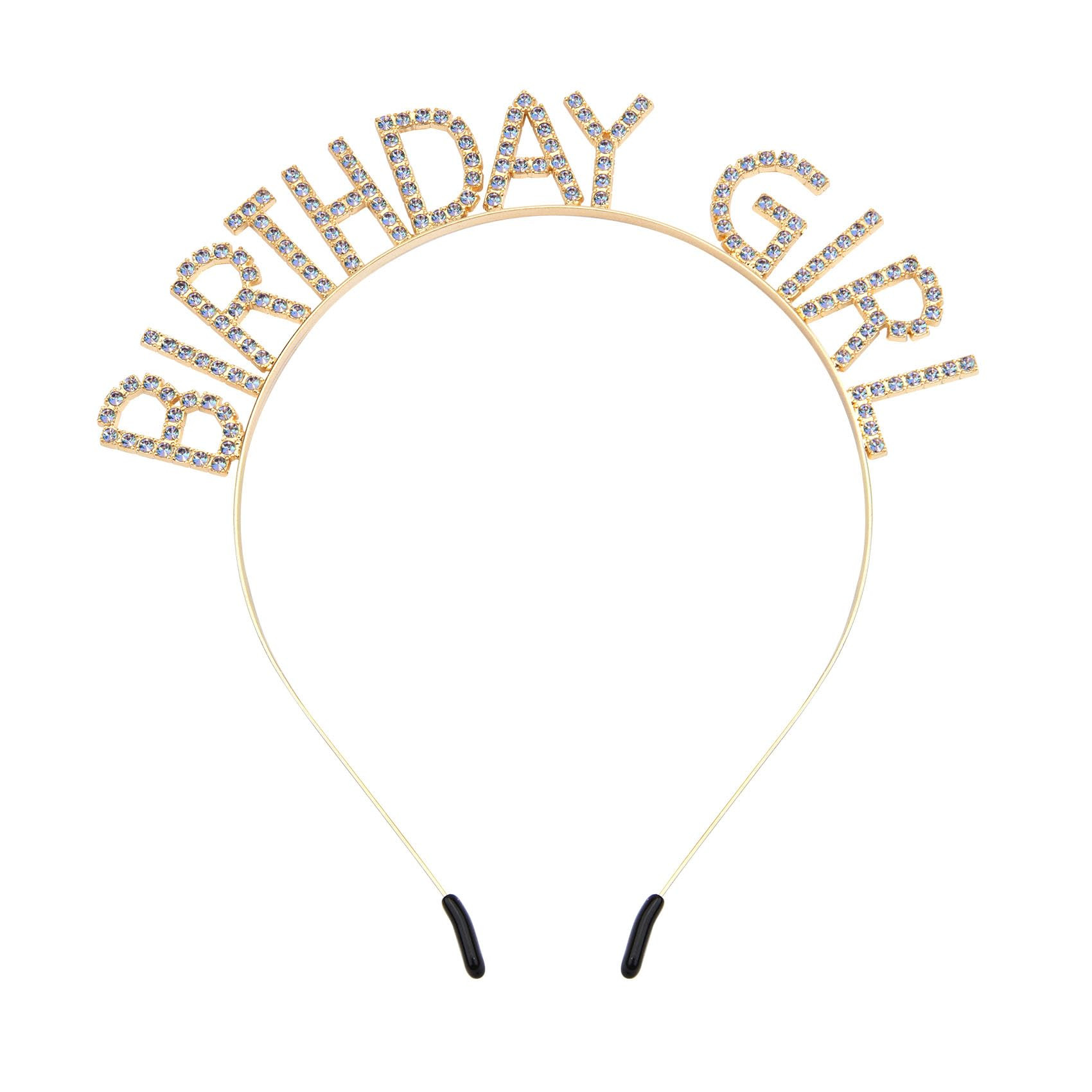 Gold Birthday Tiaras & Crowns - Women's & Girls' Party Accessories - Rhinestone Princess Crowns | Amazon (US)