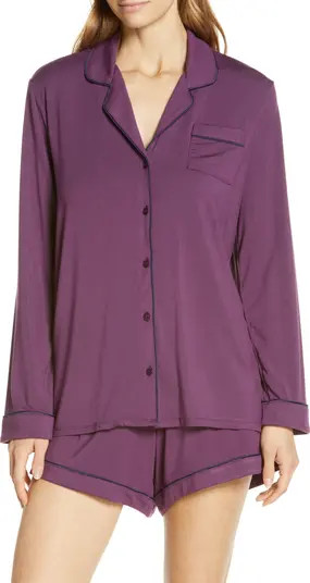 Moonlight Eco Long Sleeve Short Pajamas | Nordstrom