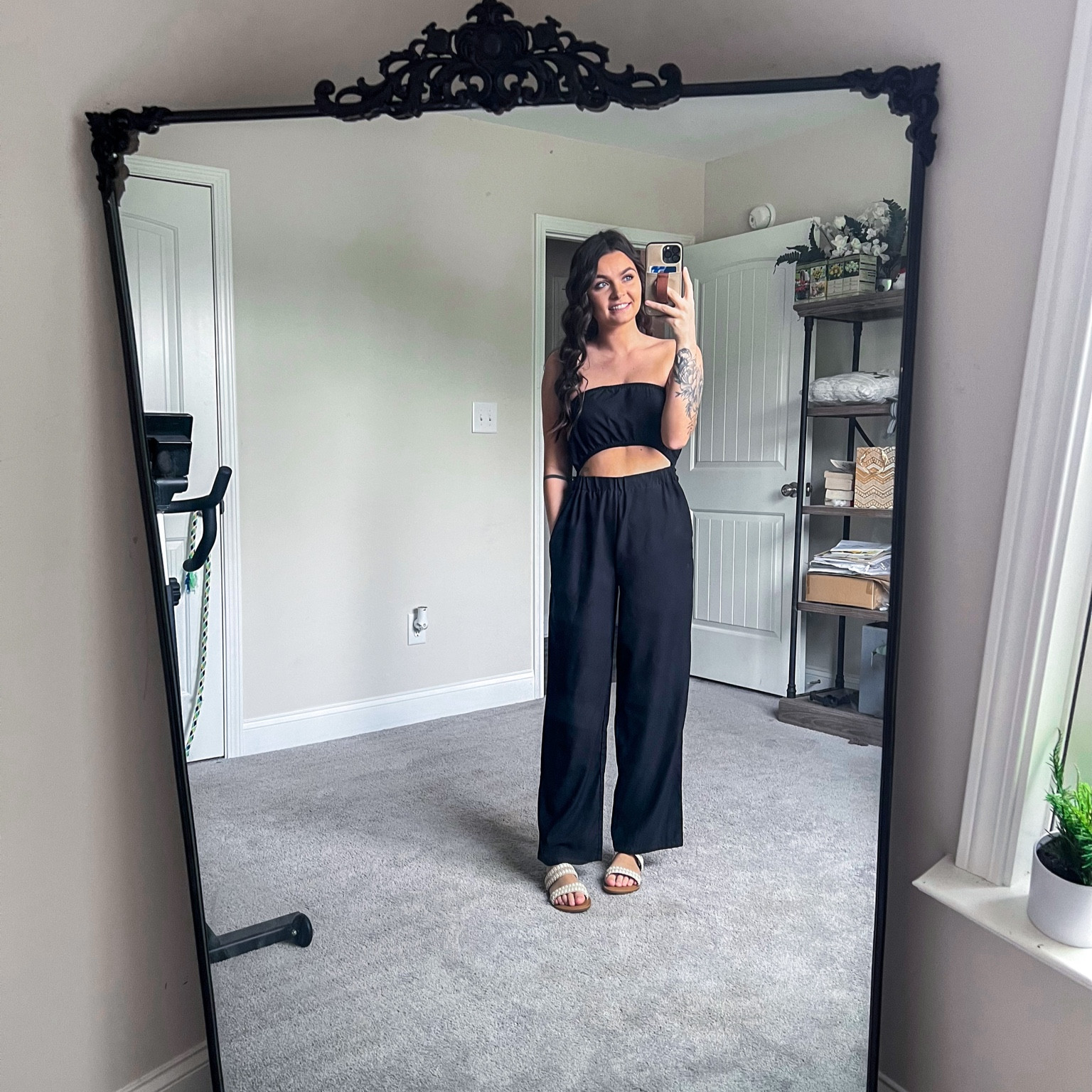 Jumpsuit. Comes in so many colors! Great for anniversaries, weddings, showers and more!!

#LTKsalealert #LTKFind #LTKunder50