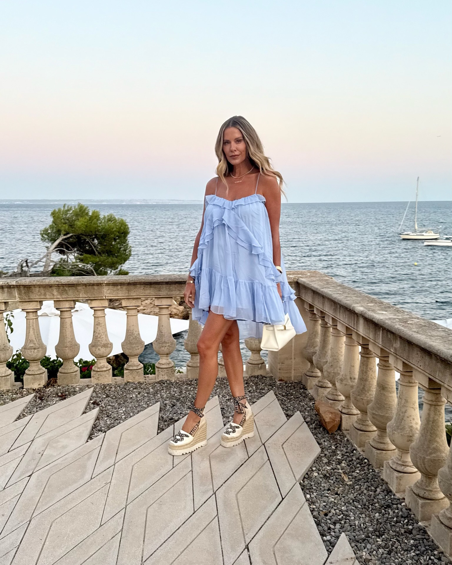 Leaning into a girly moment with this blue @anthropologie dress #anthropartner 

#LTKStyleTip