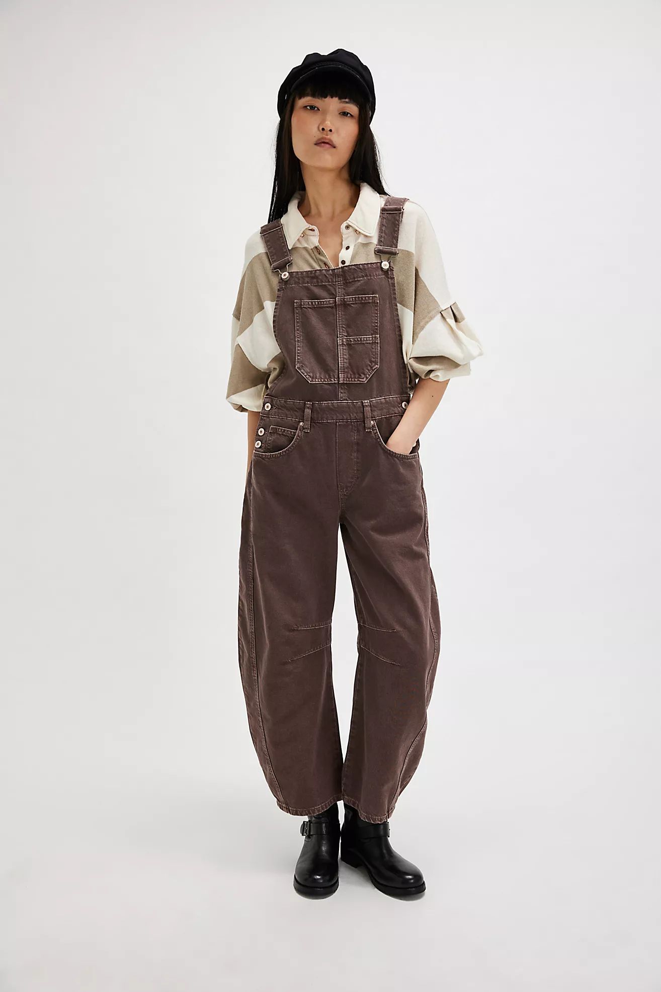 We The Free Good Luck Barrel Overalls | Free People (Global - UK&FR Excluded)