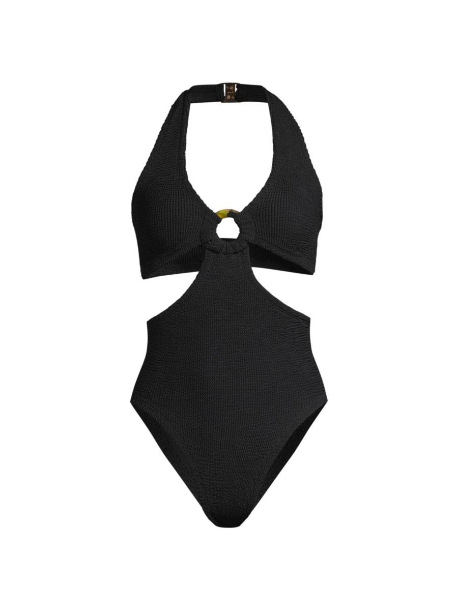 Ursula Halter Cutout One-Piece Swimsuit | Saks Fifth Avenue
