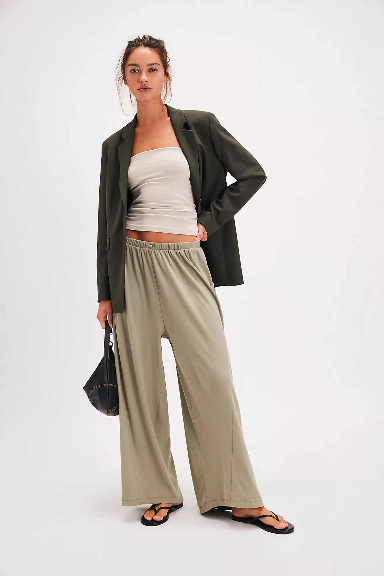 Downtime Wide Leg Pants | Free People (Global - UK&FR Excluded)