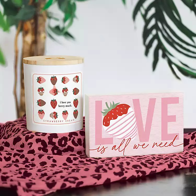 All We Need Sign and Candle 2-pc. Gift Set | Kirklands