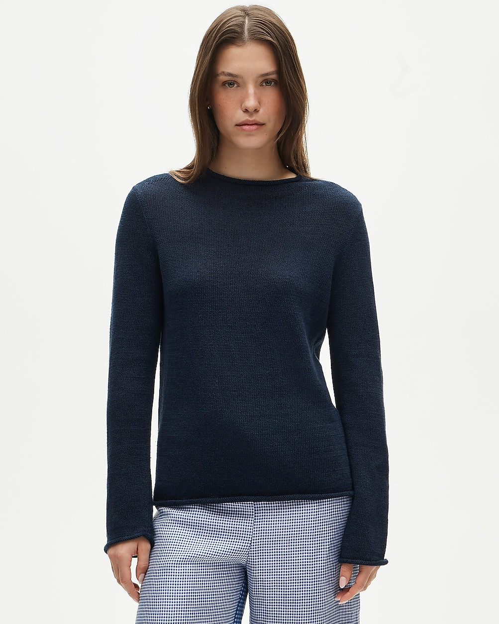 Summer Rollneck™ sweater in linen blend | J. Crew US