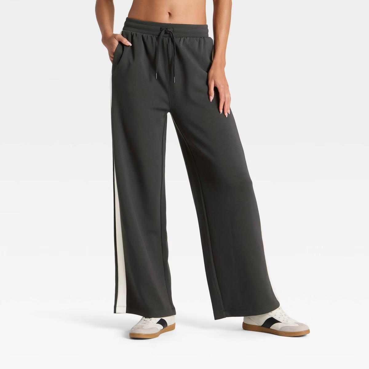 Women's Wide Leg Track Pants - All In Motion™ | Target