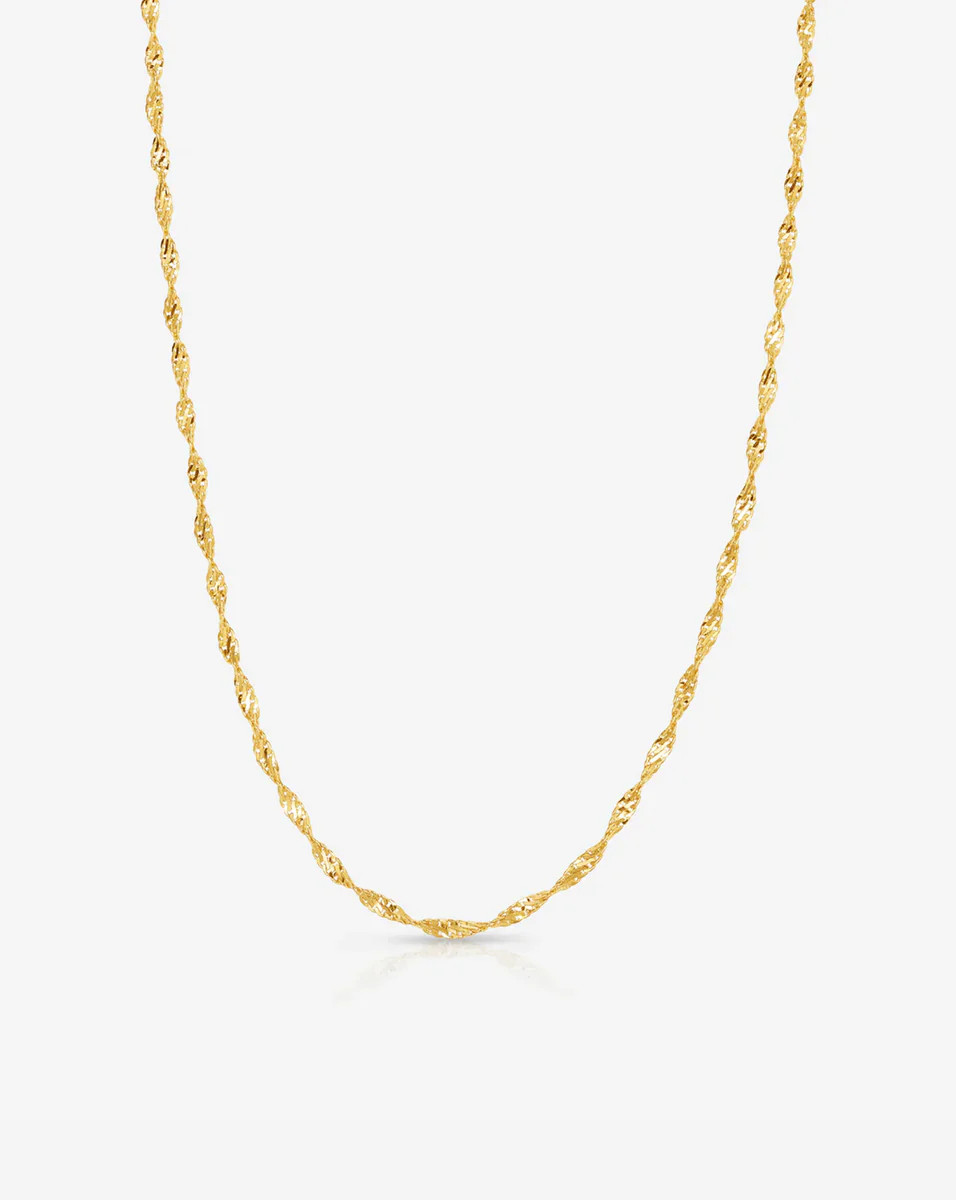 Twisted Dorica Chain Necklace | Ring Concierge