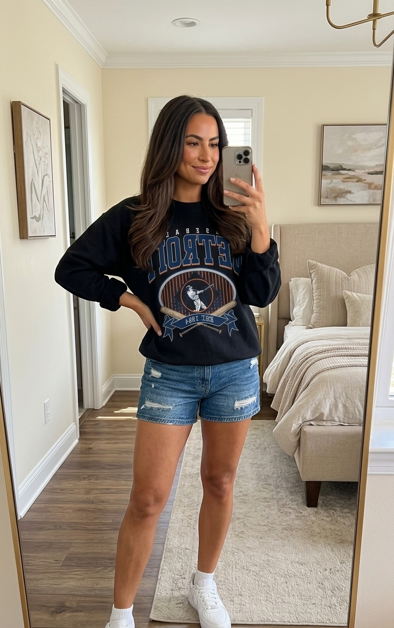 Detroit Tigers game day outfit ⚾🐯💙 Sharing cute Detroit Tigers outfit ideas and women’s Tigers apparel for baseball season! Perfect for a Tigers game at Comerica Park, downtown Detroit, baseball date night, girls’ night at the ballpark, or a summer game day. Easy ways to style Tigers gear with everyday pieces for a cute, trendy baseball outfit you’ll actually want to wear.

#DetroitTigers #TigersGameDay #DetroitTigersOutfit #TigersOutfit #DetroitTigersApparel #TigersApparel #ComericaPark #ComericaParkOutfit #BaseballGameOutfit #BaseballOutfit #BaseballStyle #GameDayOutfit #MLBStyle #WomensMLBApparel #DetroitStyle #DetroitFashion #SummerOutfit #GameDayStyle #LTKStyle #LTKFinds
 

 