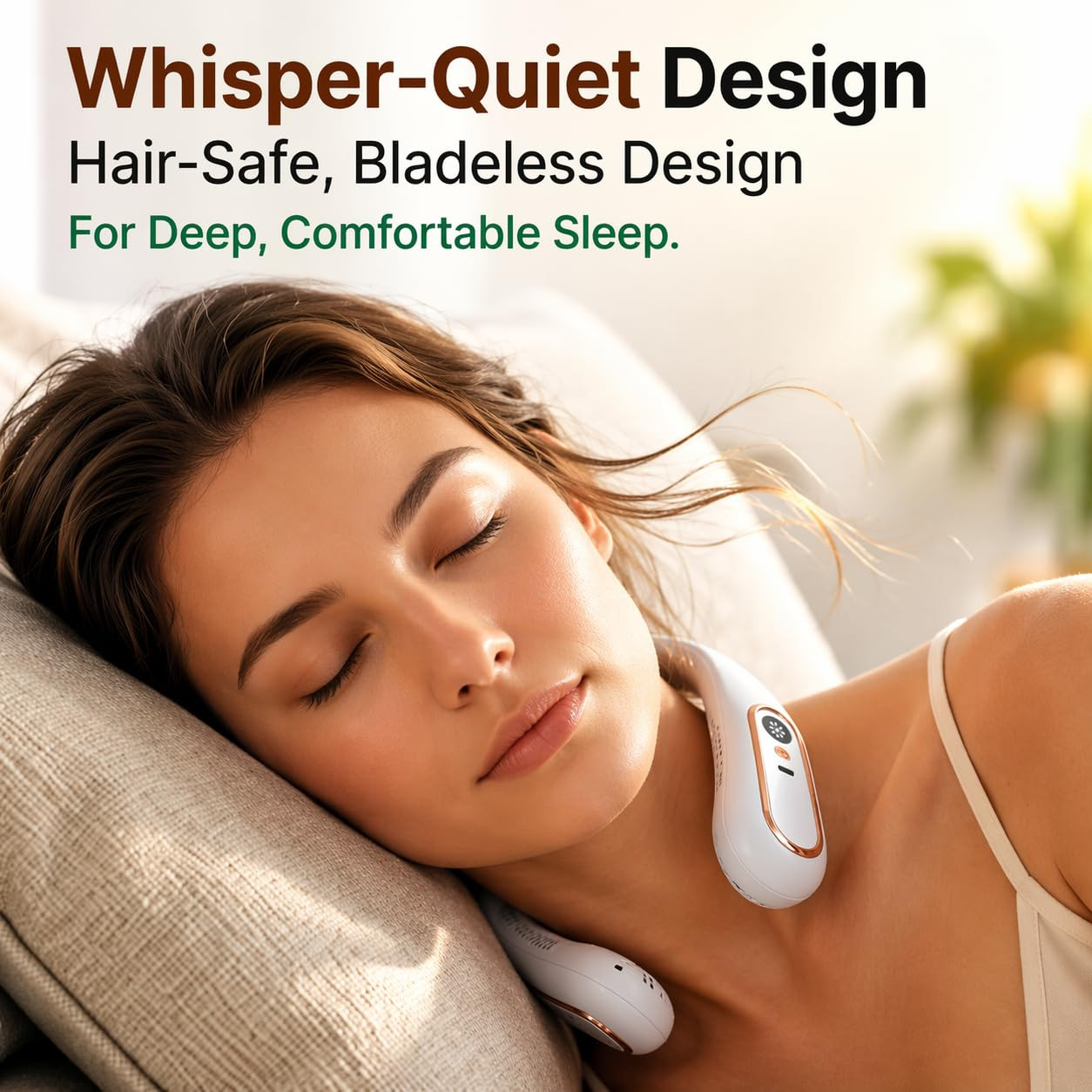 Neck Fans That Blow Cold Air – Portable Rechargeable Fan | Hands-Free Personal Fans Portable Re... | Amazon (US)
