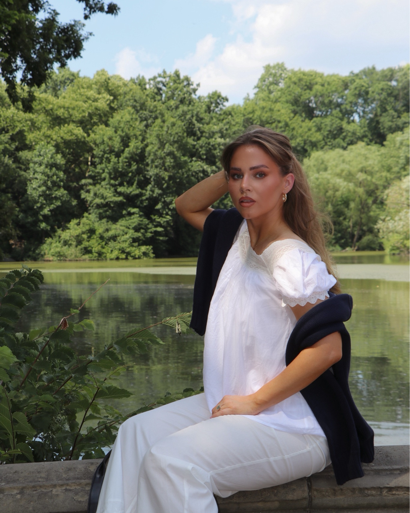 Summer breezy poplin set 🤍 #scallop #whiteset #summeroutfit #fashion #style

#LTKootd #LTKSeasonal #LTKWorkwear