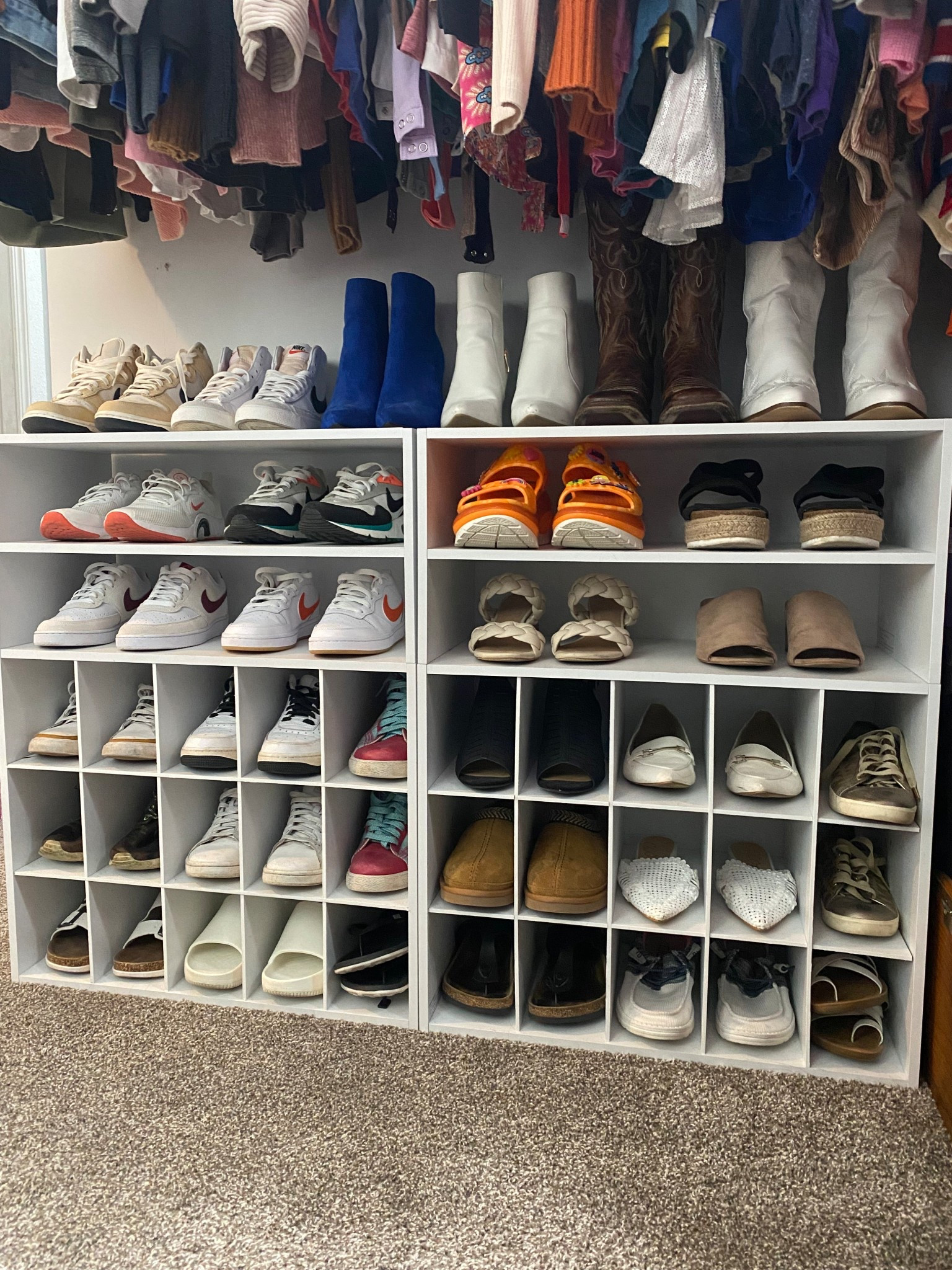 Closet shoe organization! 

#shoes #organization #organize #closet 

#LTKShoeCrush #LTKHome