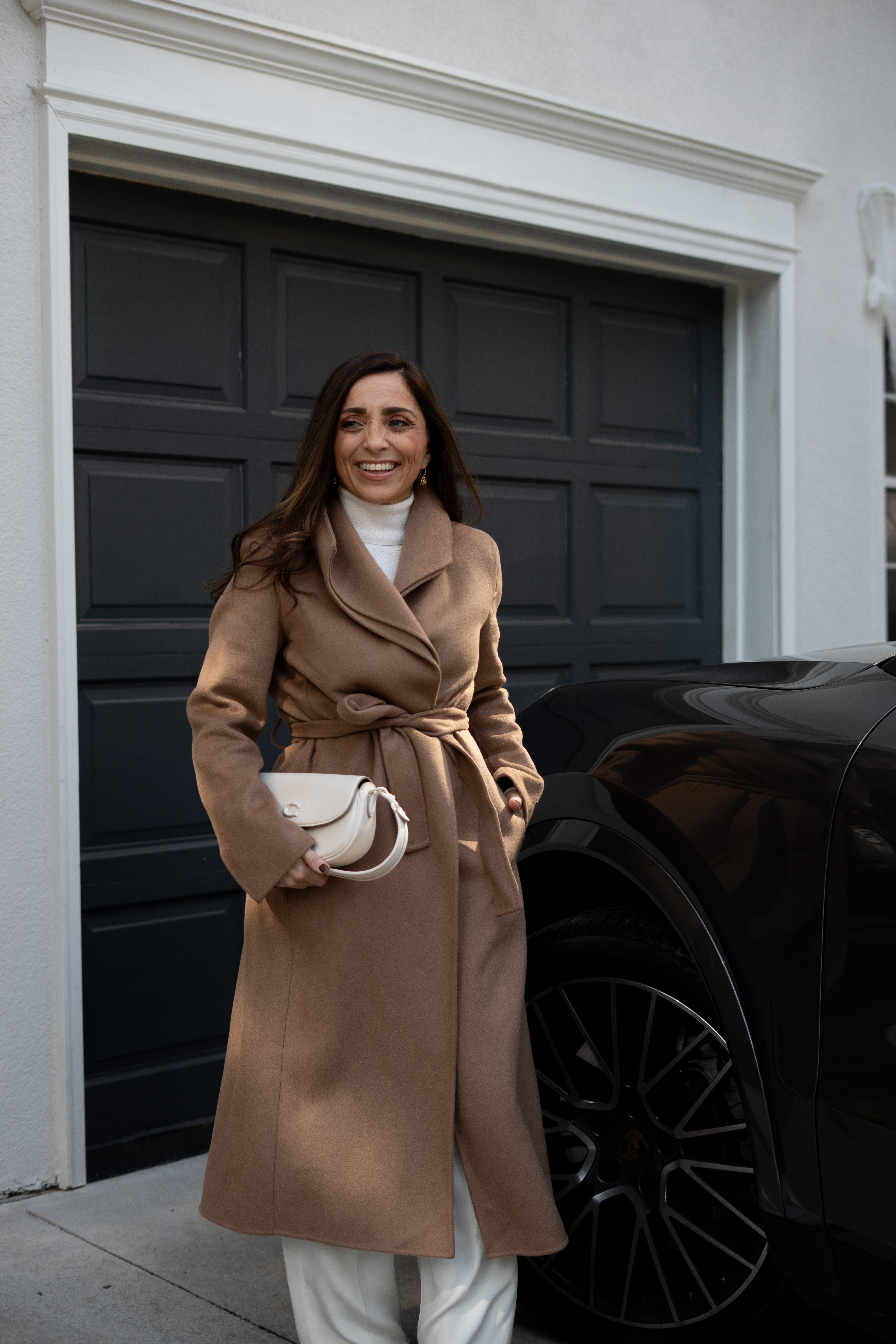 YOU GUYS! I’m loving this look!!! The camel coat and white layers are giving effortless sophistication. The clean backdrop makes it feel so polished and timeless. It’s that perfect mix of cozy, classic, and totally chic! Obsessed if an understatement!! 

 #LTKSeasonal #LTKStyleTip #LTKBeauty