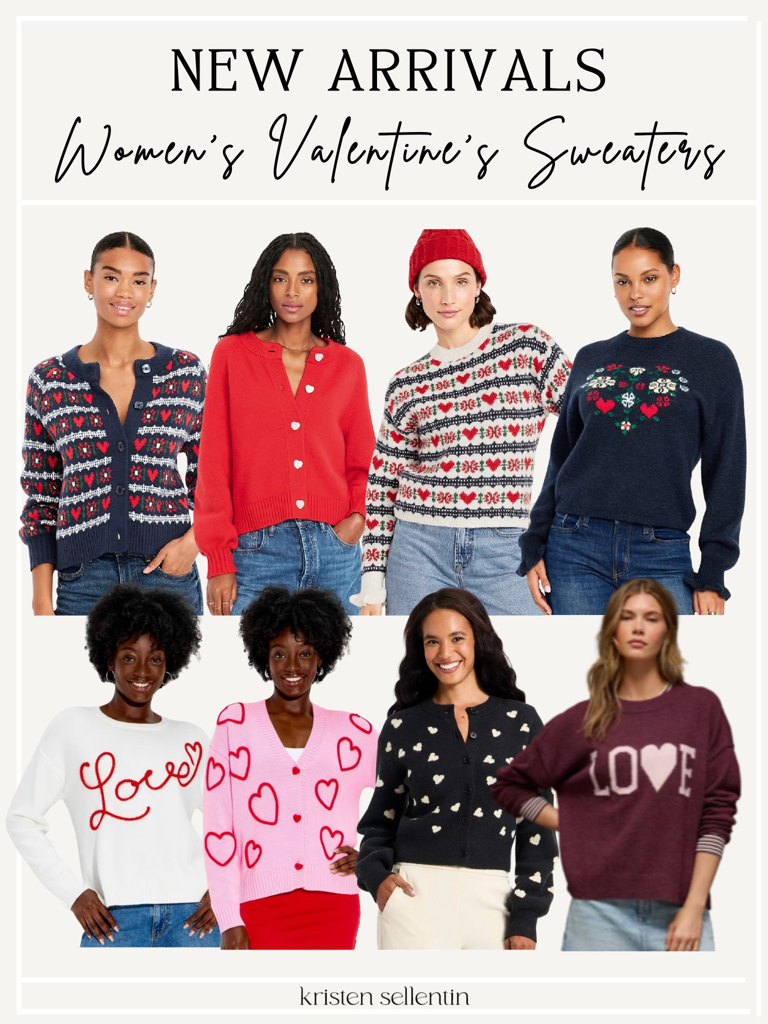 New Arrivals! Women's Valentine's Day sweaters 

 

#LTKSeasonal #LTKSaleAlert #LTKFindsUnder50