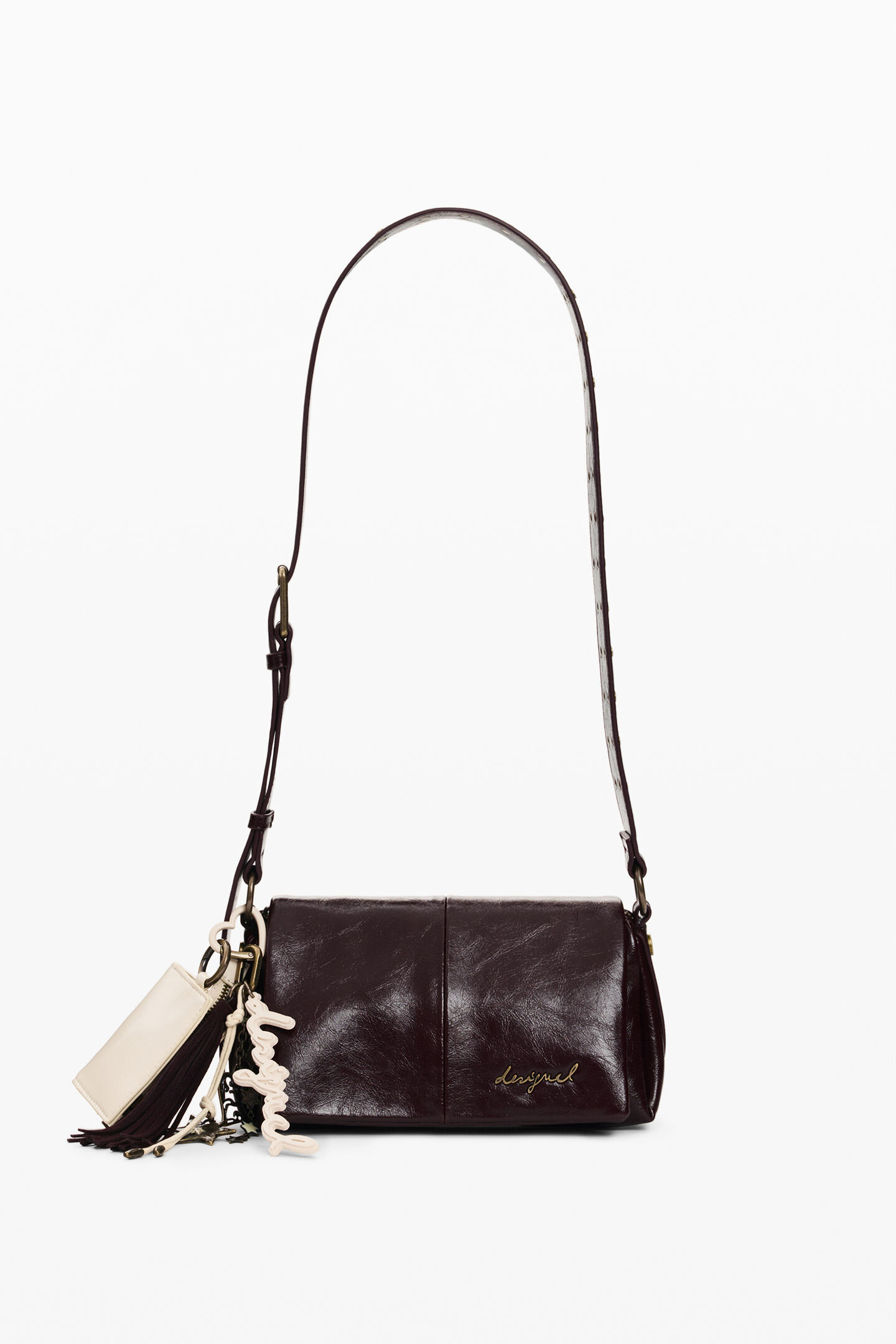 Small shiny crossbody bag | Desigual USA,CA