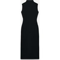 Zara - Open Back Dress - Black - L - Woman | Zara US