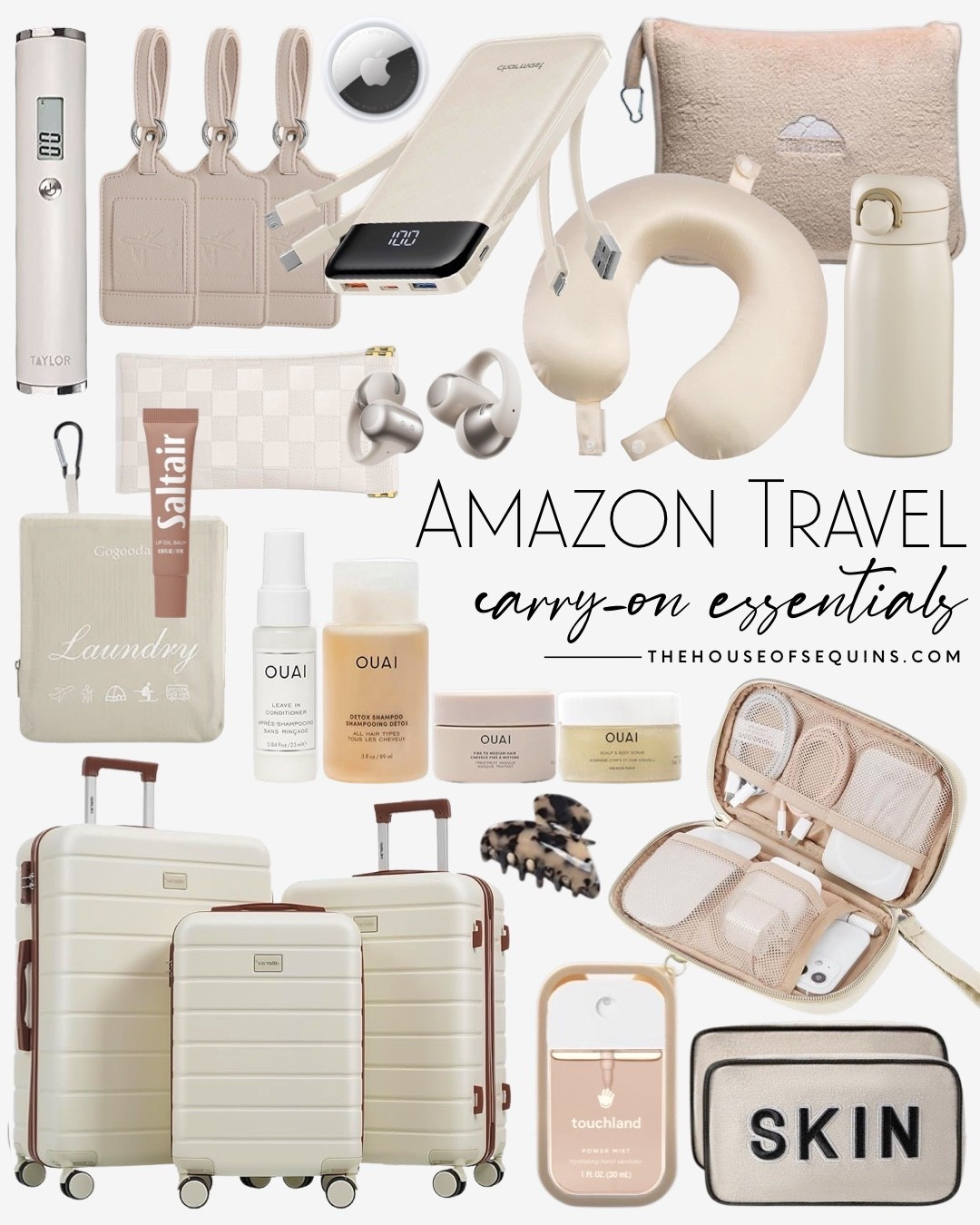 Shop Amazon travel essentials! Carry on luggage favorites

#LTKSaleAlert #LTKTravel #LTKFindsUnder50