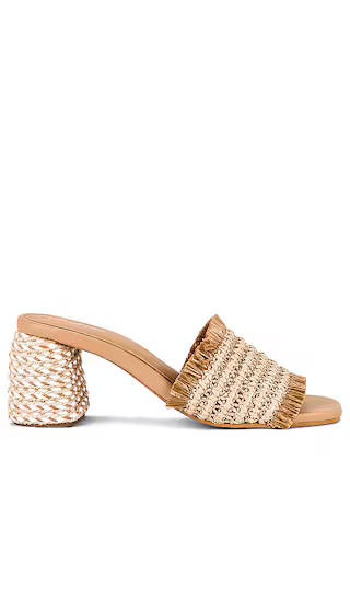 Sumatra Frayed Upper Heel in Natural | Revolve Clothing (Global)