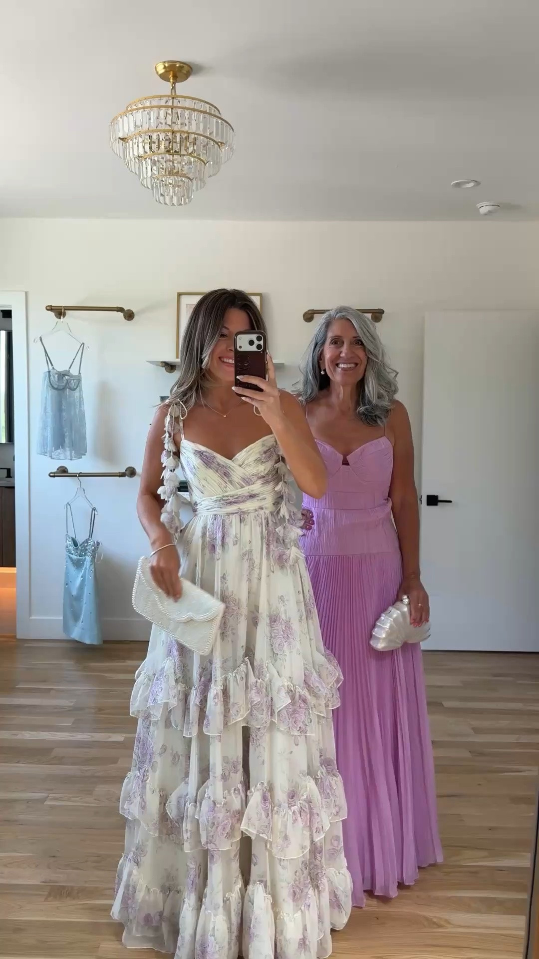 Mom and me wedding guest and formal event dresses  

divi: emerson15

Wearing my usual smalls/2 
Mom wears a medium/6

Wedding guest
Formal event
Black tie
Floral
Metallic
Pleated
Mother of the bride
Special occasion

#LTKSeasonal #LTKootd #LTKgrwm