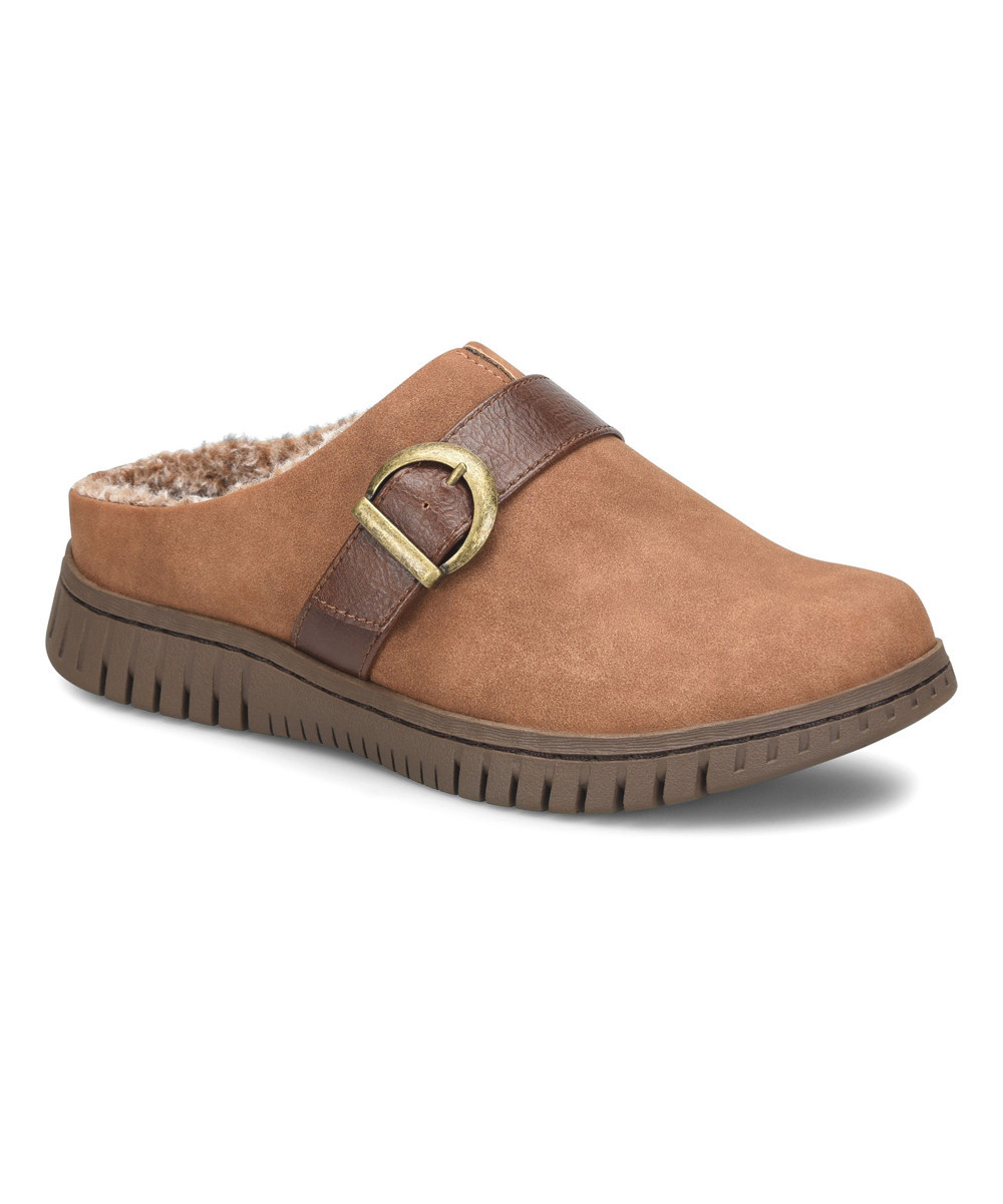 Eurosoft by Sofft Women's Mules Luggage/Cognac - Luggage & Cognac Cailey Mule Slipper - Women | Zulily