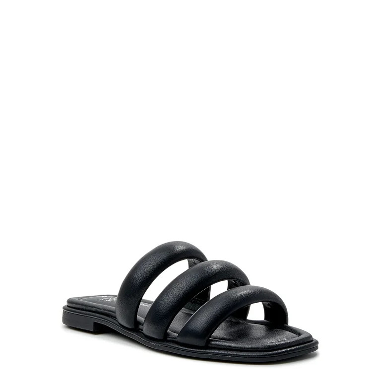 Time and Tru Women's Three Band Sandal | Walmart (US)