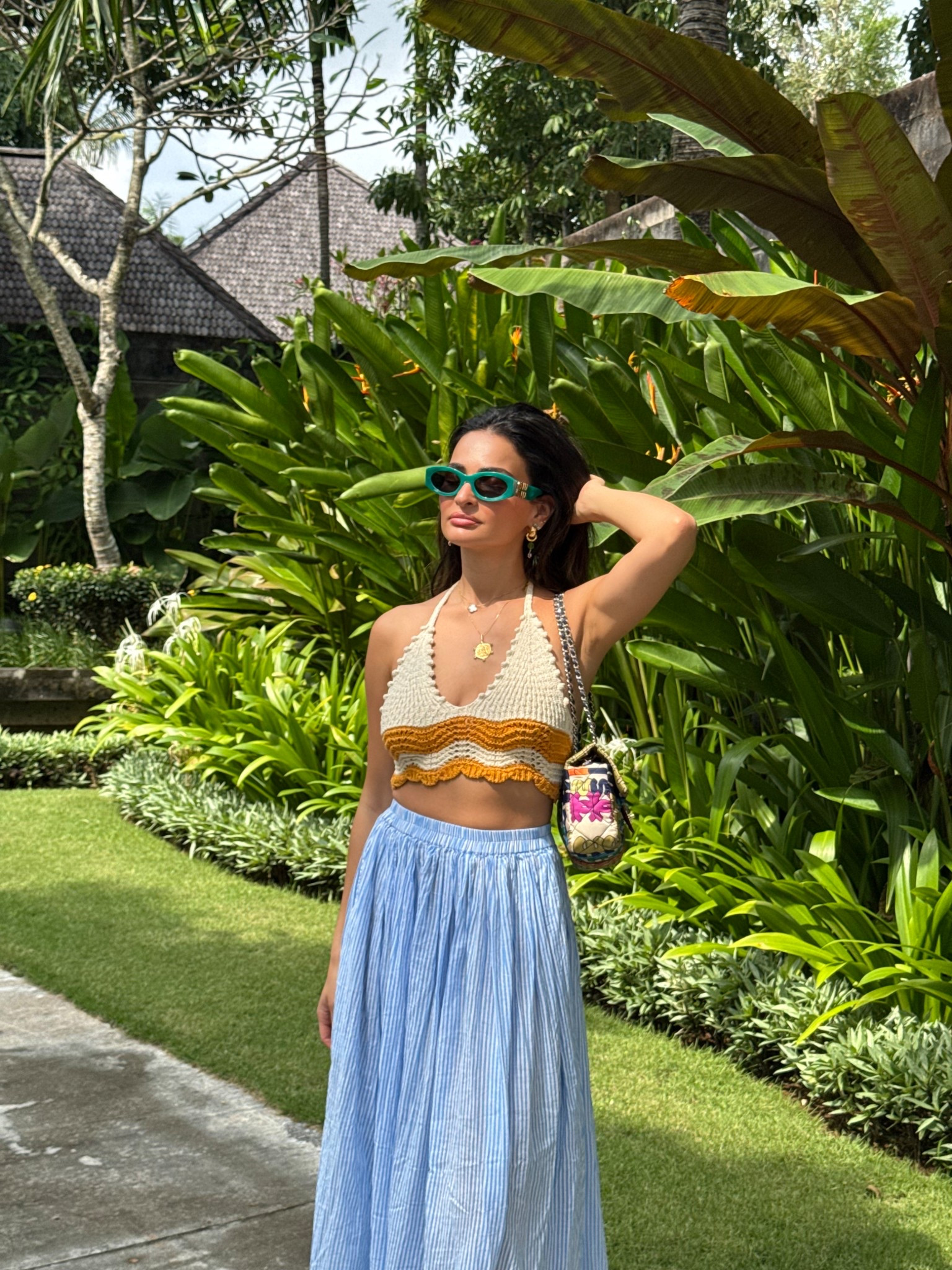a crop top and a flowy skirt = a Bali uniform 🌴 #balioutfits #ltkbali #baliaustralia