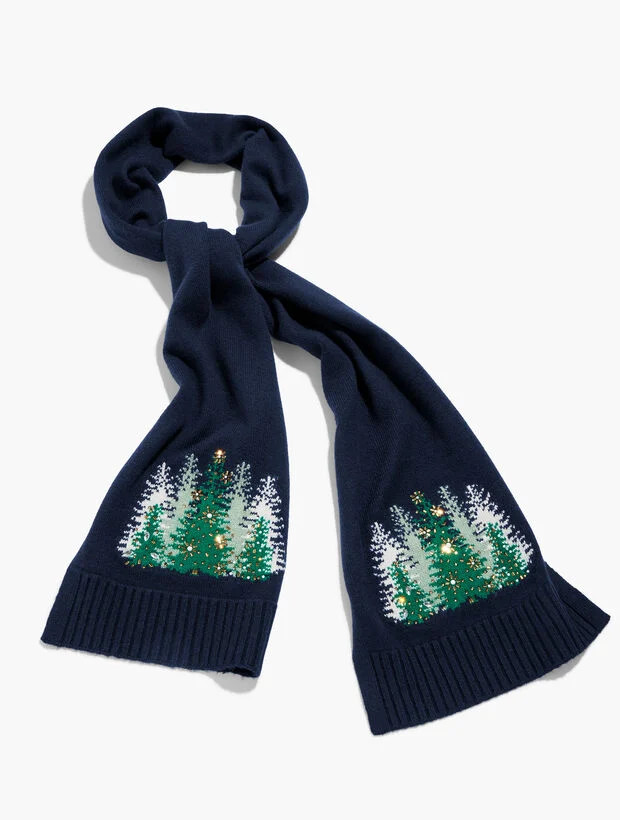 Whimsy Tree Scarf | Talbots
