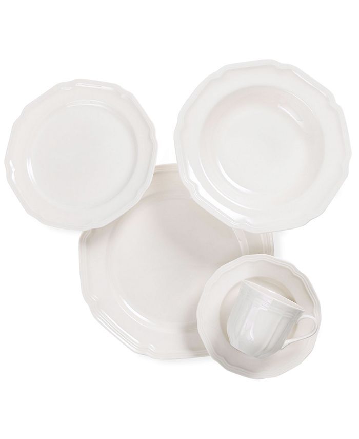 Dinnerware, Antique White Collection | Macys (US)