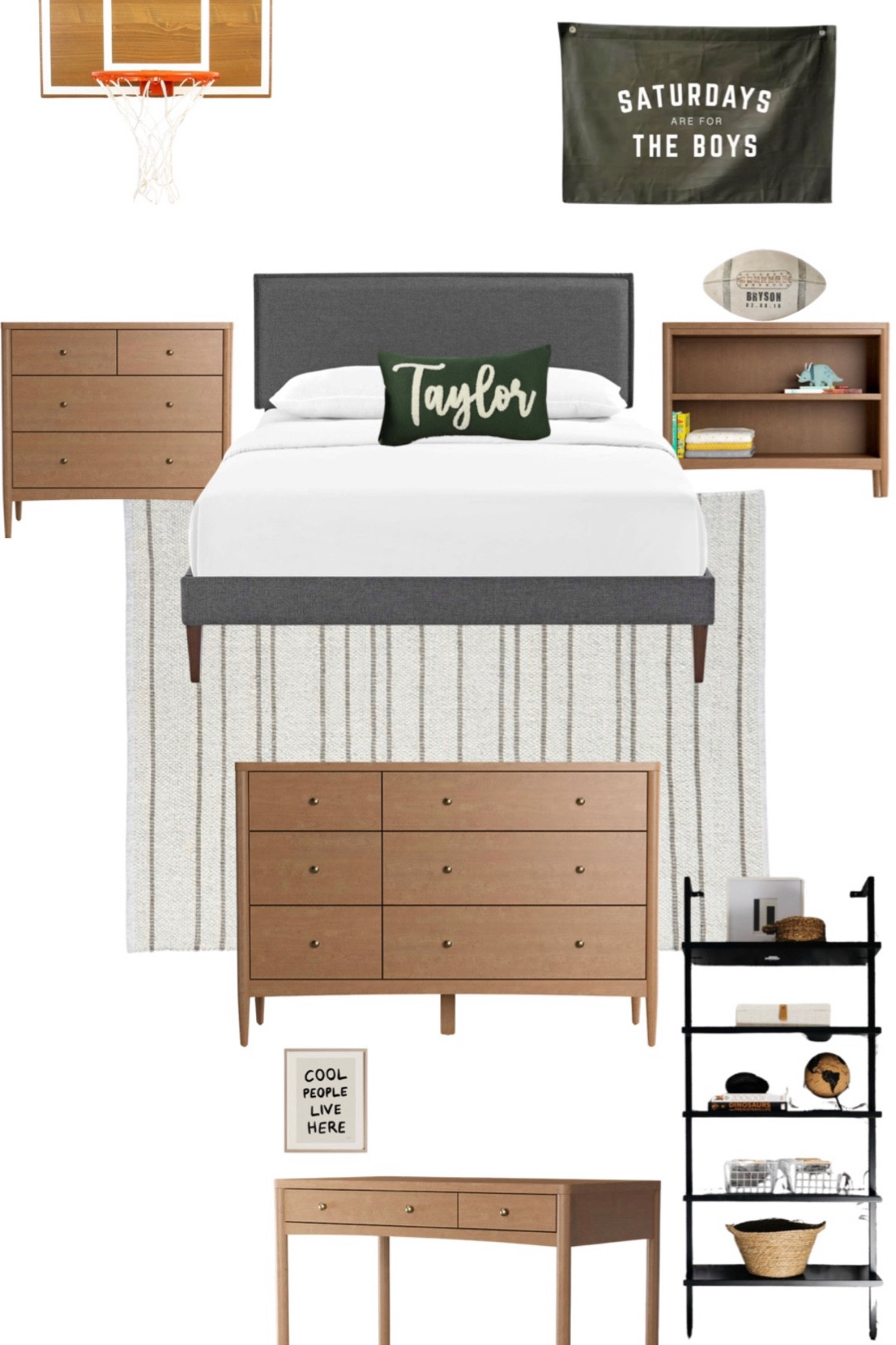 Finn's new sports themed non toddler room. 

#LTKKids #LTKHome #LTKFamily