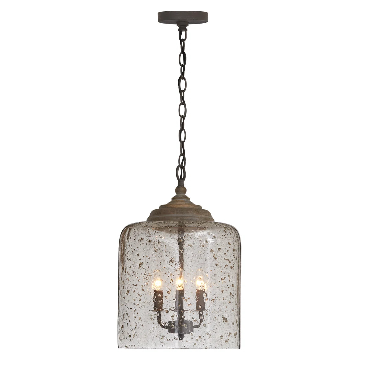 3 - Light Nordic Gray Unique/Statement Pendant | Wayfair North America