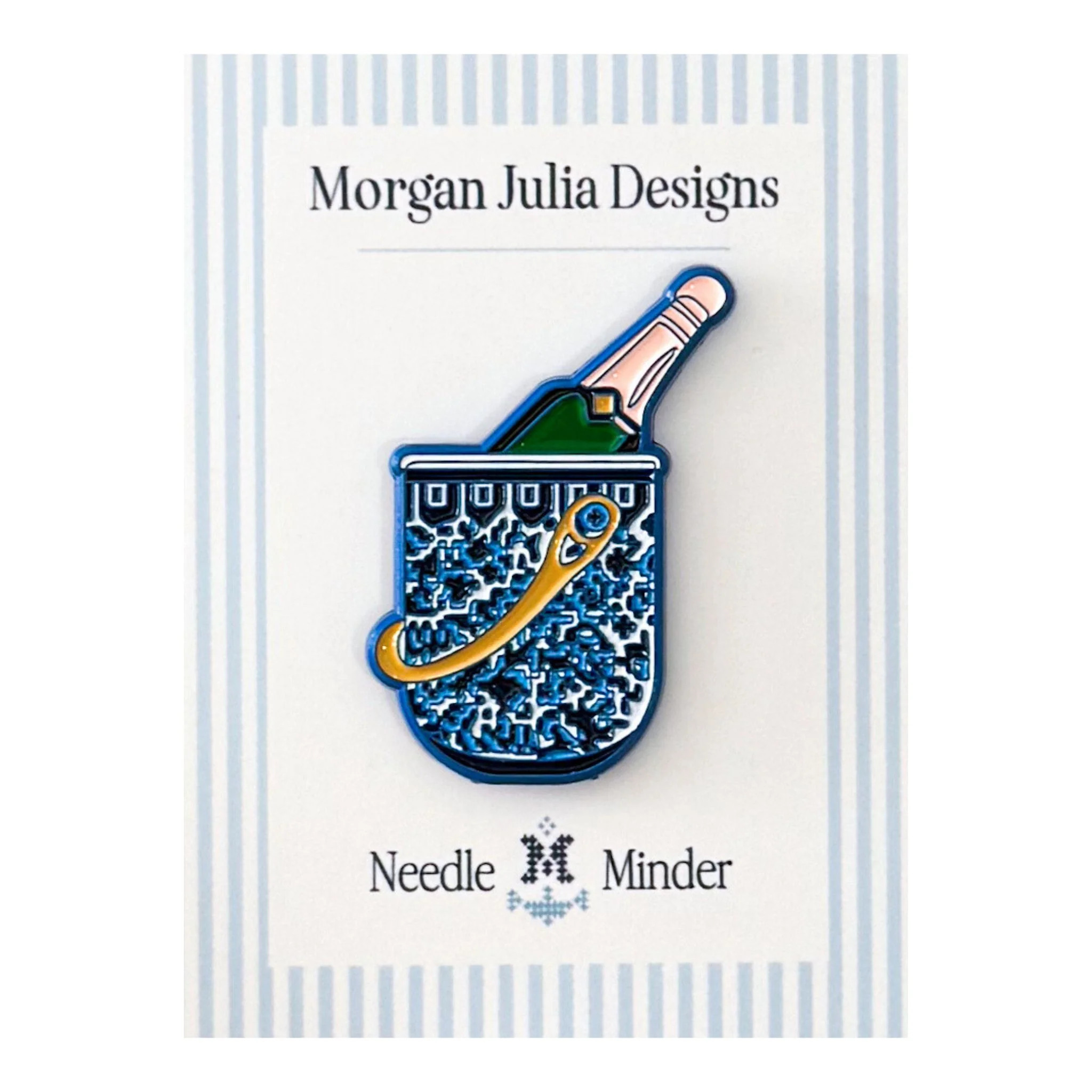 Champagne Bucket Ginger Jar Needle Minder | Morgan Julia Designs
