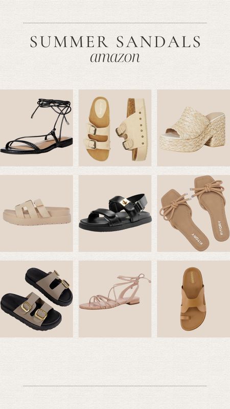 The cutest sandals for summer from Amazon 

Trending | spring outfit | summer fashion 

#LTKSeasonal #LTKfindsunder50 #LTKshoecrush