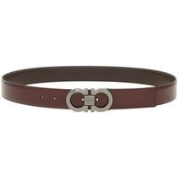 Salvatore Ferragamo Gürtel - Brown Leather Belt - Gr. 105 - in Braun - für Damen | Fashionette (DE)